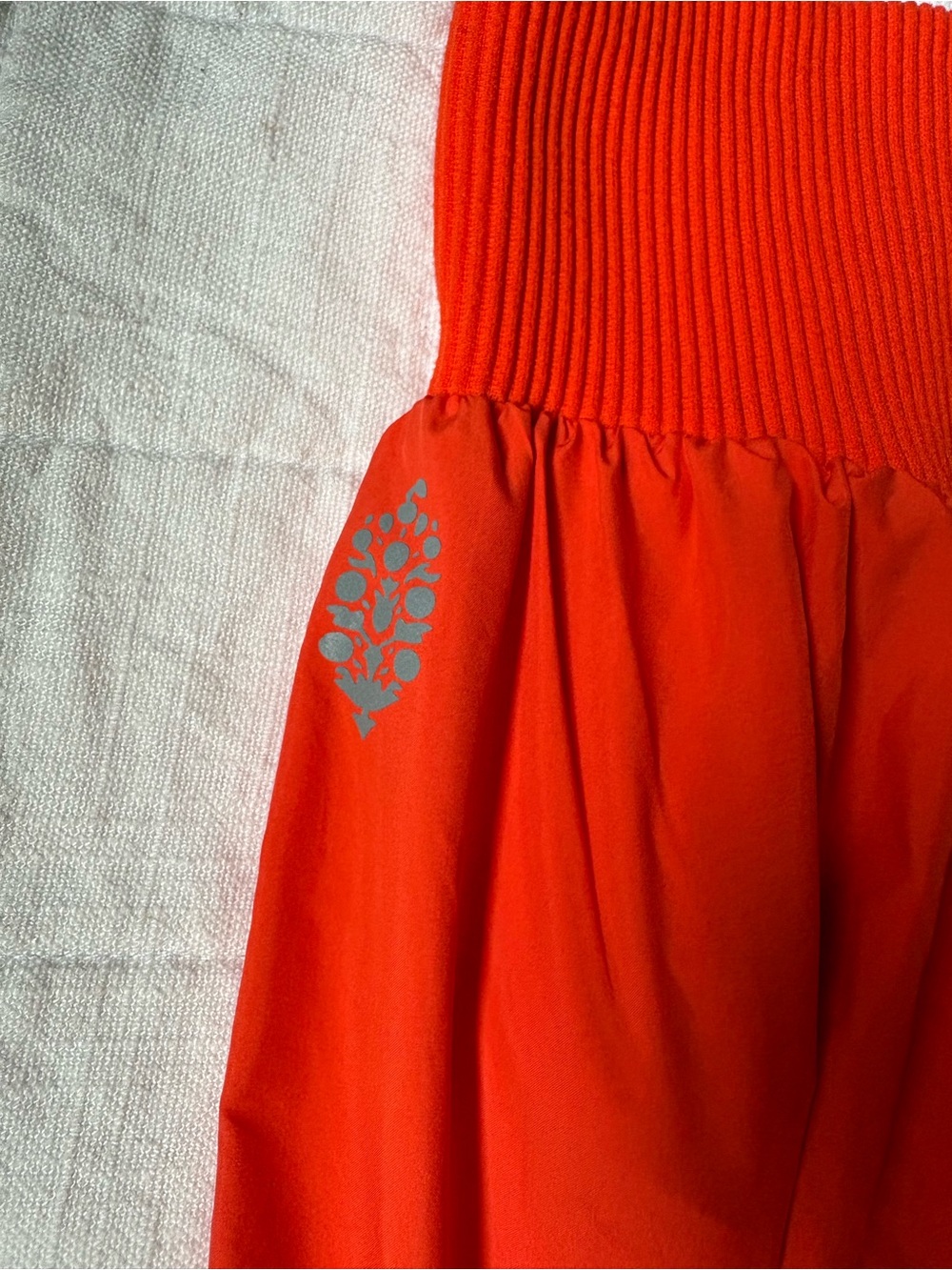 FP Movement by Free People Carpe Diem Athletic Shorts Red Orange Women’s X Large - Picture 5 of 7